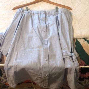 Strapless Seersucker Dress